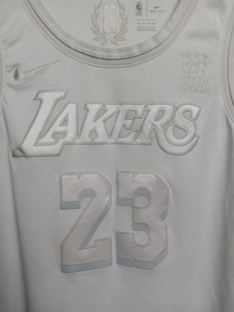 Nike Los Angeles Lakers lebron James MVP jersey Men s Fashion