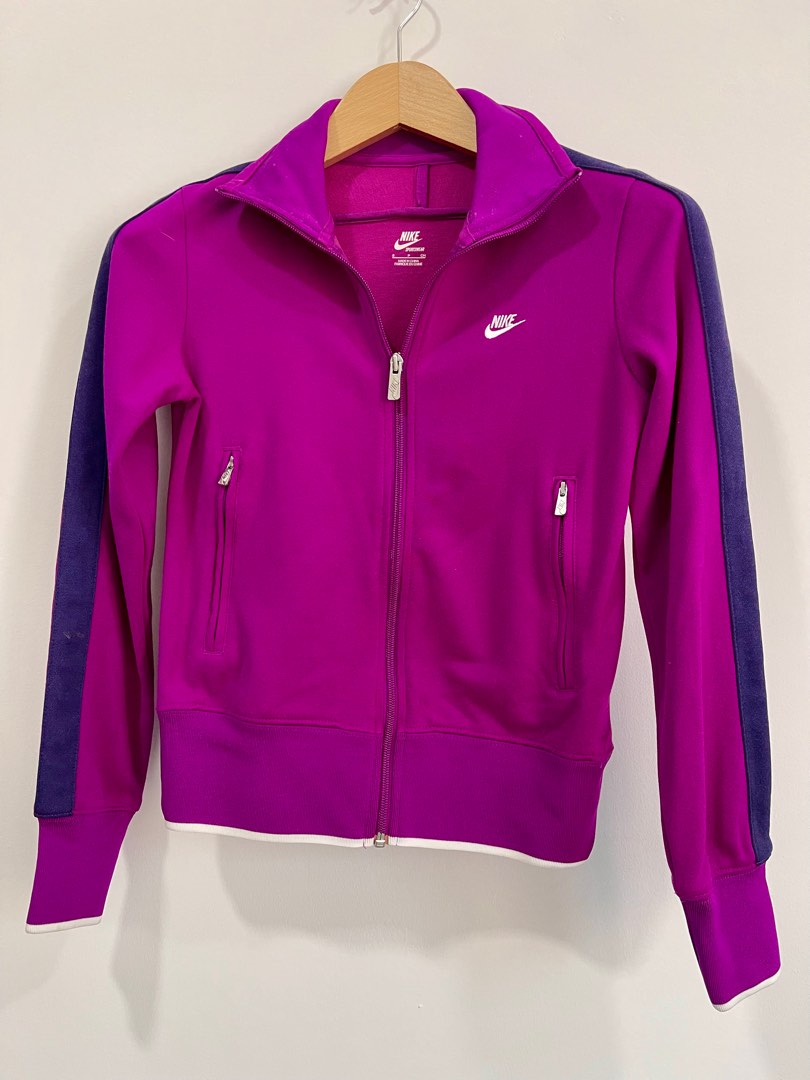 Nike black pink deals and blue jacket