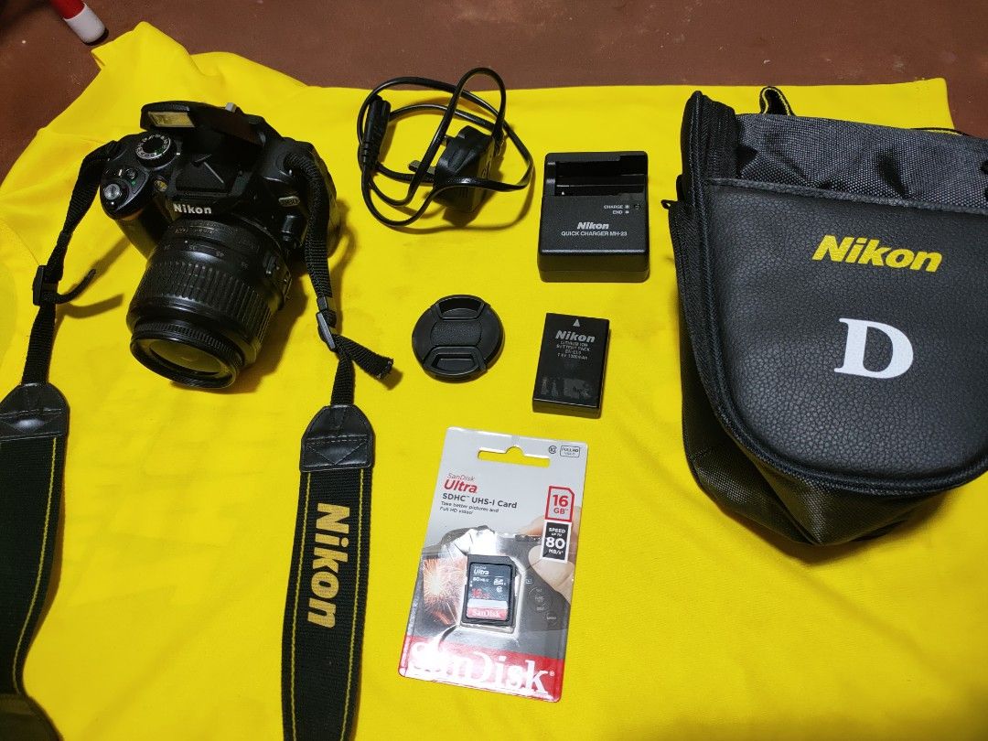 nikon d60 (Category: Cameras) located in Caloocan City. Submitted by mr.carlo_dslr_laptop (Listing ID 1279377246, Image 2). Description: Nikon d60 For Photos Only Complete Set Ready to use For Photos only My Fungus lang sa screen No effect sa Image Output Lcd is white ( No Vignette) 8,000 CASH for last price 8k Monumento Caloocan Meet COP / COD LBC Lalamove kung sure buyer na Payment First Gcash BDo BPi Take All nasa Photos!!! pm lang eto na Budg