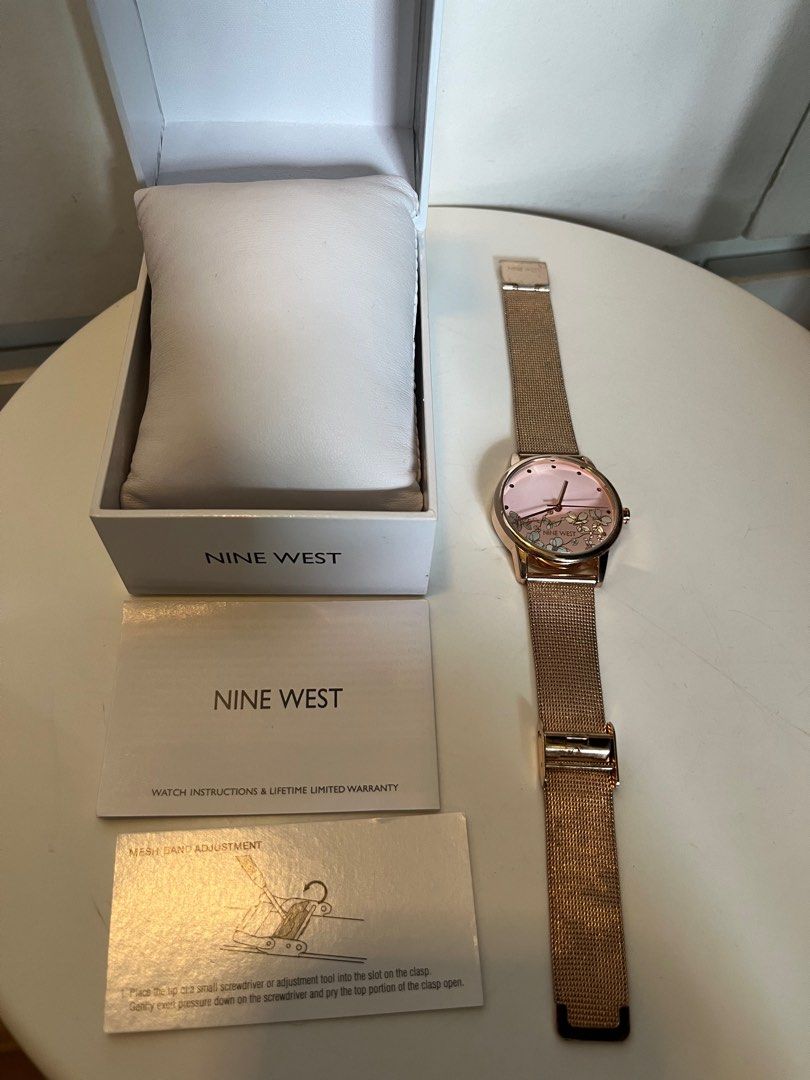 Nine west watch online band adjustment