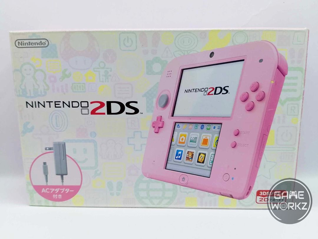 Nintendo 2ds Pink Japan Exclusive 2ds Variant Video Gaming Video Game Consoles Nintendo On 8135