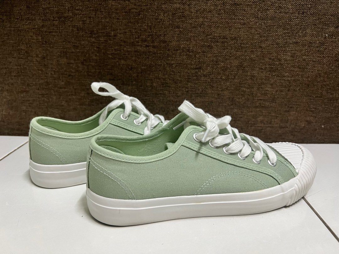 Mint green canvas clearance shoes