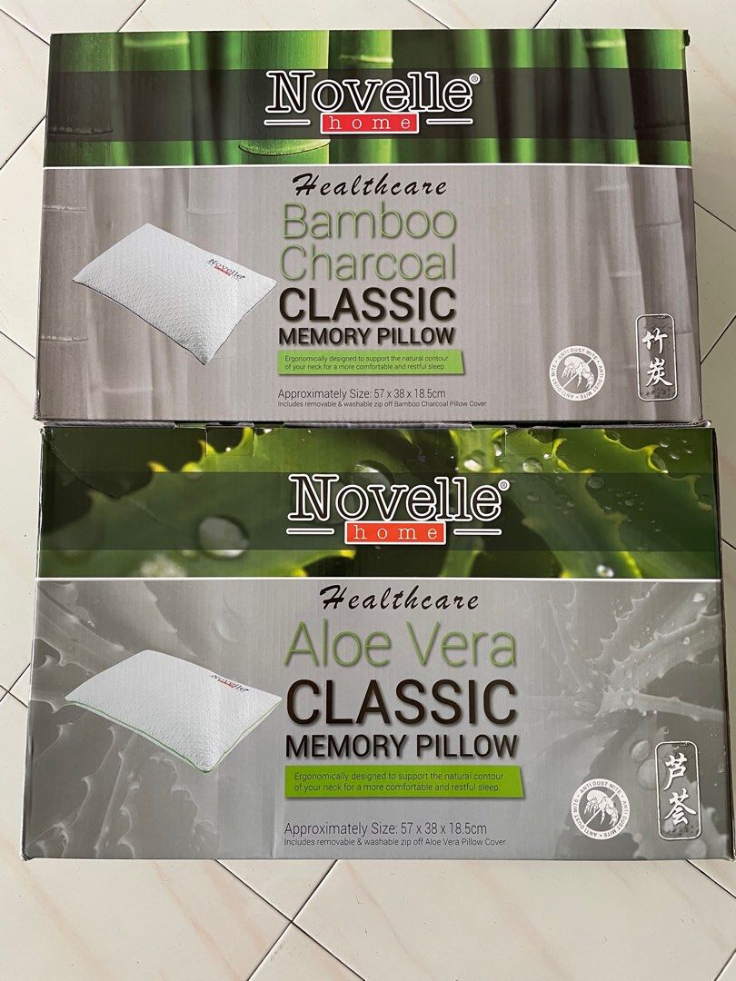 Novelle aloe vera contour memory pillow sales