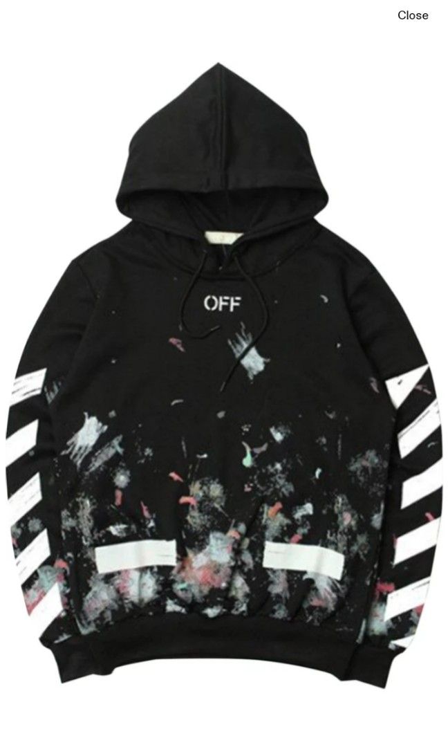 Off white new arrivals galaxy hoodie