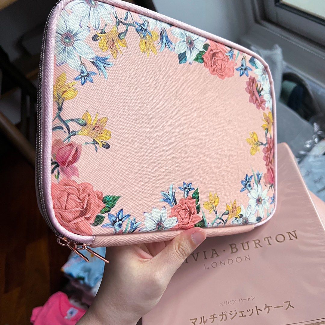 Olivia Burton London storage case pouch bag. Brand new in box still the one photographed is mine have an extra for sale Could fit iPad check