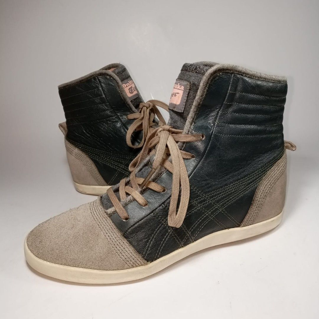 Onitsuka Tiger original leather boot 36 size women shoes, Fesyen