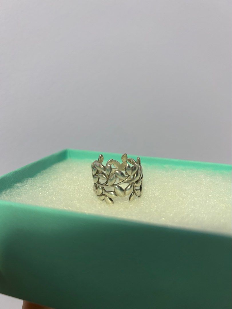 Paloma picasso olive outlet leaf band ring