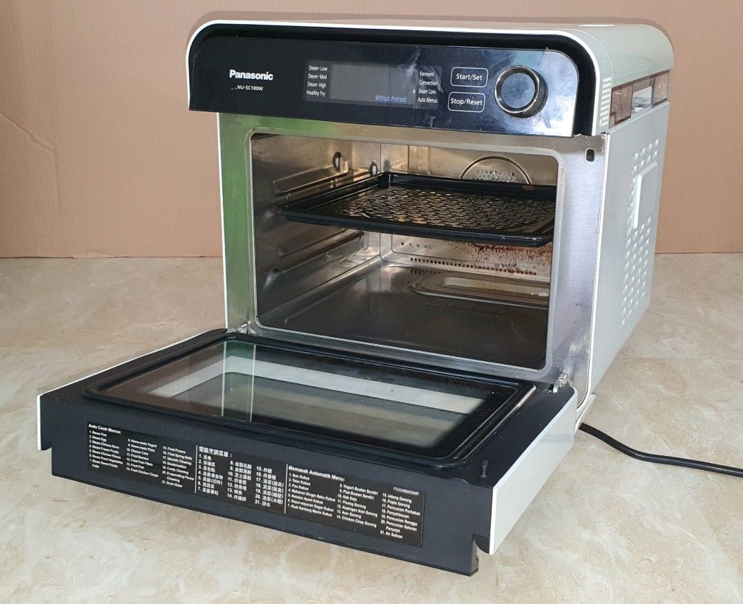 Panasonic Conventional 15L Steam Oven Reheat Inverter Steam Cook Bake Cheap Good Home Appliances