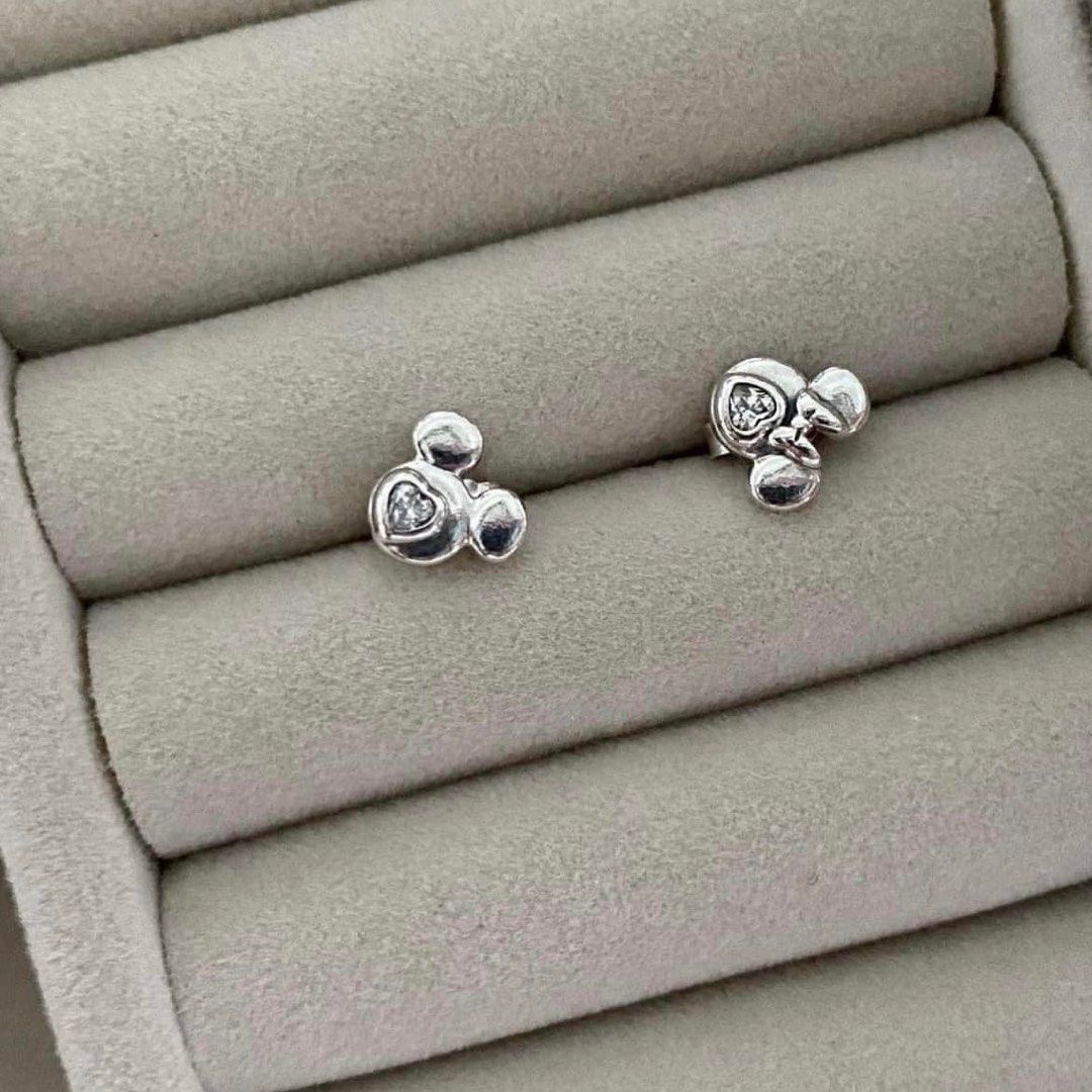 Mickey mouse stud earrings pandora shop