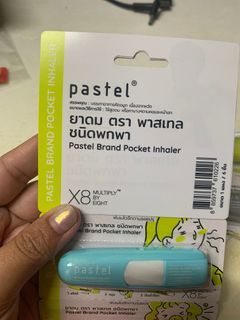 Pastel pocket inhaler from Thailand
