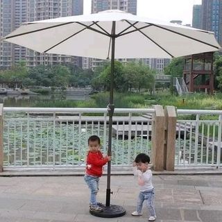 PATIO UMBRELLA WITH STAND & BASED