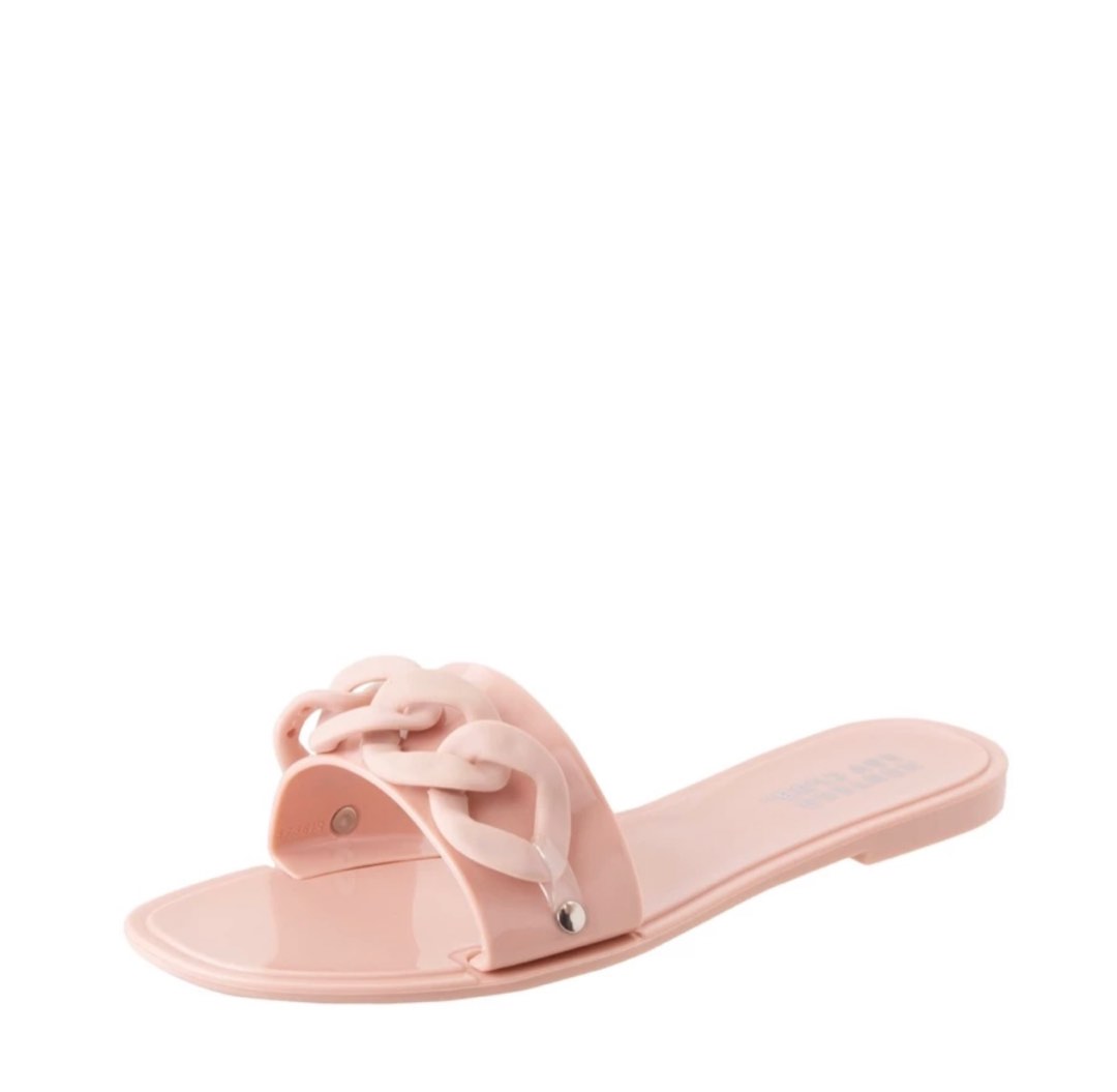 Payless Montego Bay Club Women s Jellie Chain Slide Baby Pink Variant