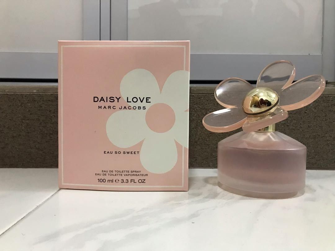 Perfume Marc Jacobs Daisy love eau so sweet Perfume for Tester Quality New  in box seal, Beauty & Personal Care, Fragrance & Deodorants on Carousell