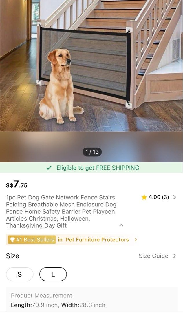 Pet Fence, Pet Supplies, Homes & Other Pet Accessories on Carousell