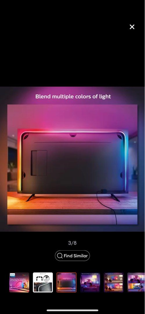 Play gradient lightstrip 55 inch