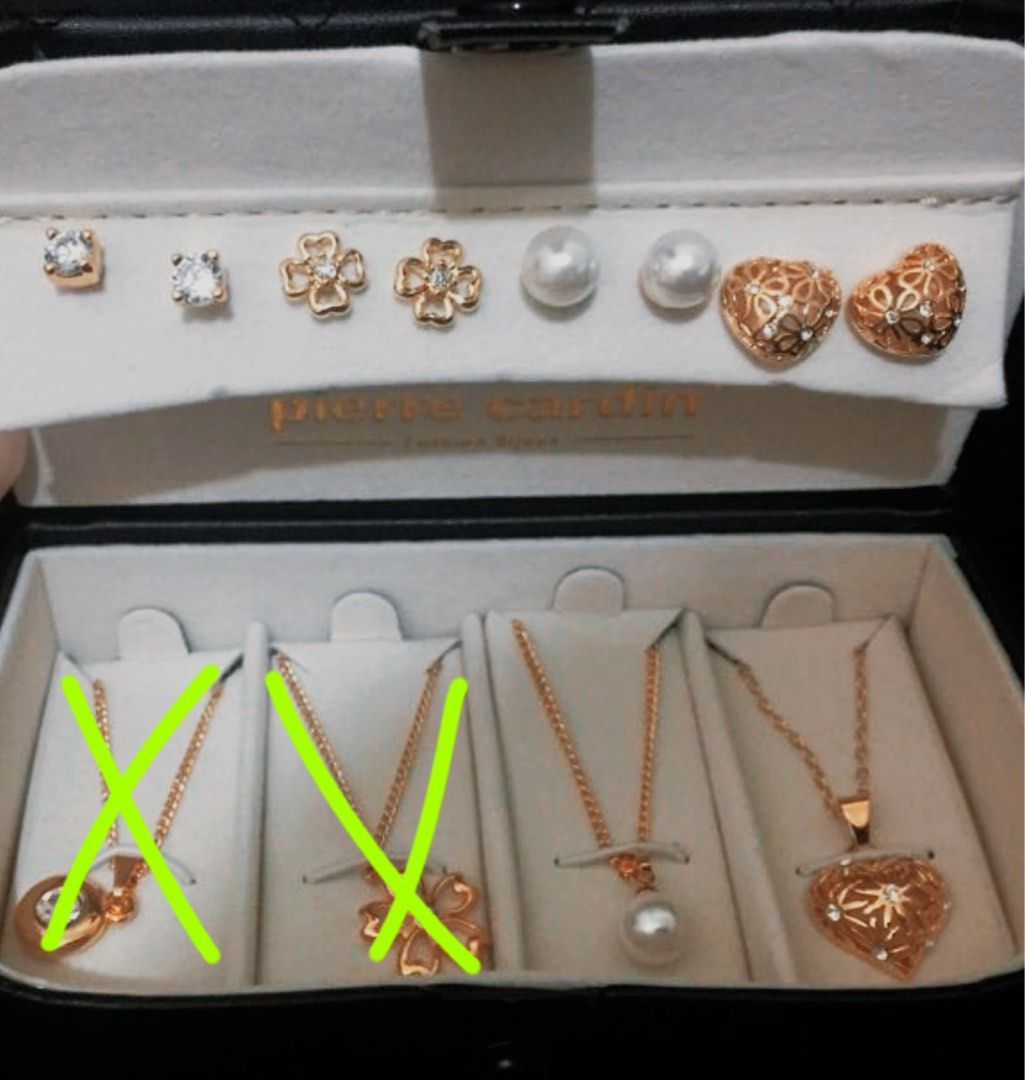 Pierre cardin jewellery set clearance