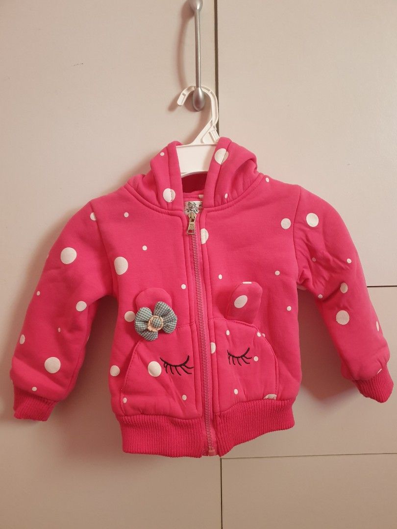 Pink online bunny jacket