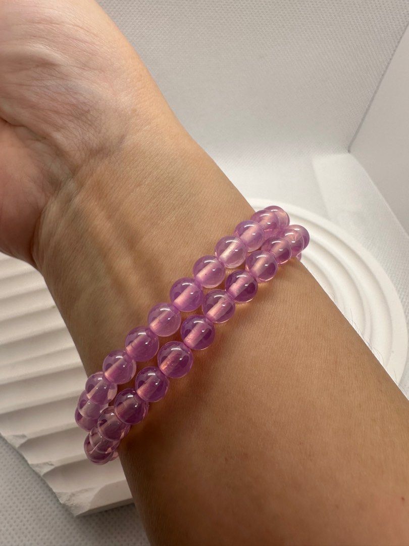 Pink Star Ruby (Category: Precious Stones) located in Singapore. Submitted by everydayisfriday (Listing ID 1279342730, Image 3). Description: Pink Star Ruby $48 (Treated) 6mm bead size 17cm wrist size It has the capacity to provide you protection from upcoming dangers. Keeps you away from Evil eye and negative energies. The star Ruby stone also helps in making you alert from misfortunes. Ruby stone wearer helps in to overcome stress, sleeping dis