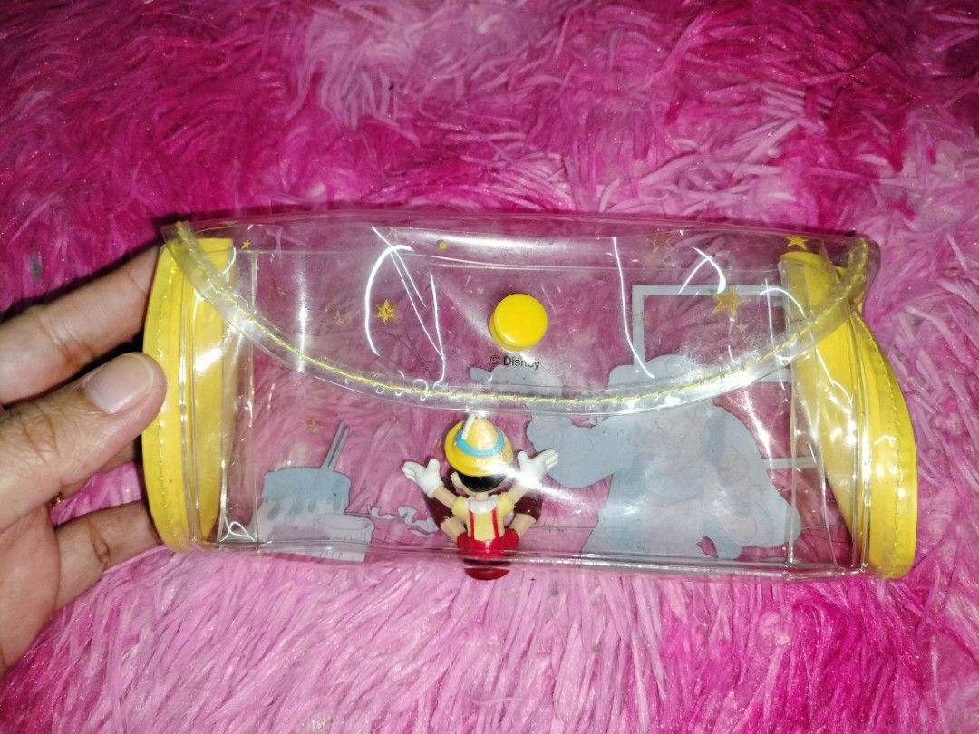 Pinocchio Case (Category: Stationery & School Supplies) located in Quezon City. Submitted by micopioken (Listing ID 1279415400, Image 2). Description: Japan Item Pwede din ito lagayan siguro ng sunglass super cute sa personal.