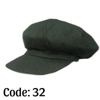 Plain army green beret hat
