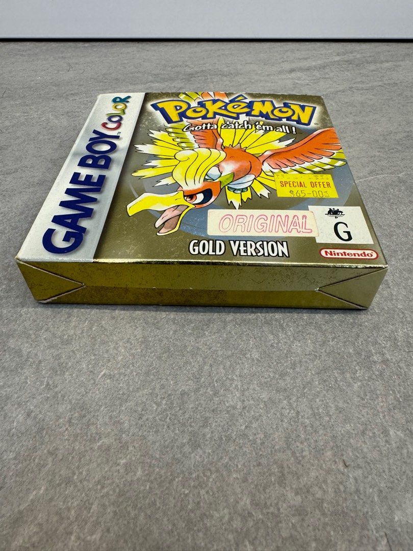 Pokemon Gold Version, Video Gaming, Video Games, Nintendo on Carousell