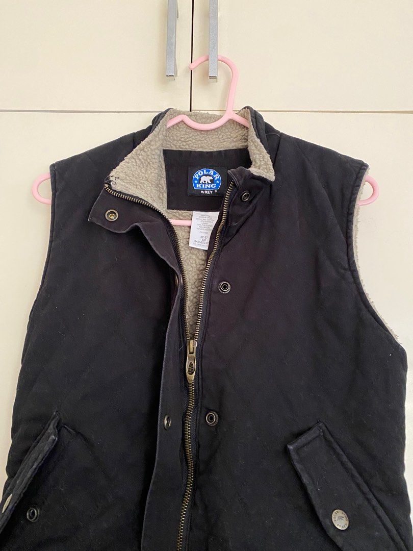 Polar King Fleece lined vest for winter Women s Fashion Coats