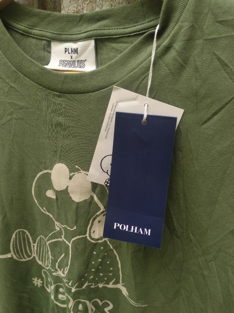 Polham x Peanuts shirt, Men's Fashion, Activewear on Carousell