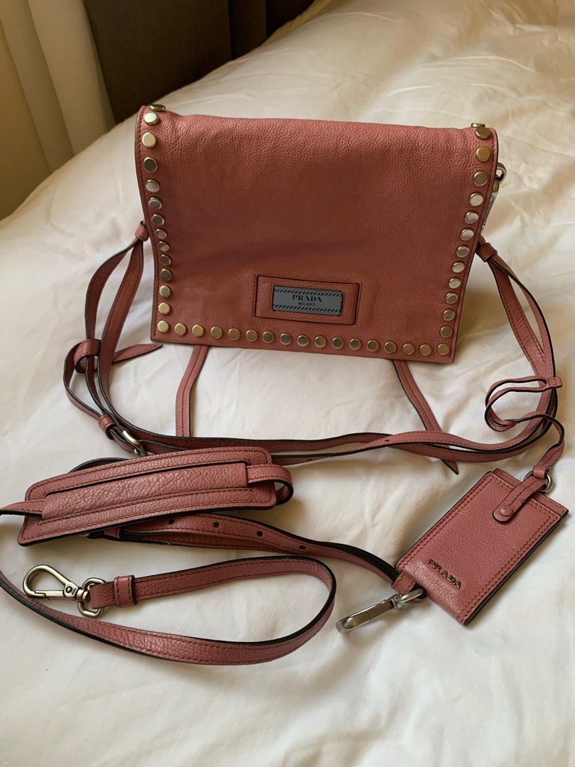 Prada etiquette bag sales sale