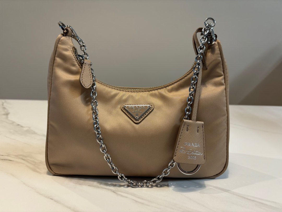 prada re edition 2005 brown
