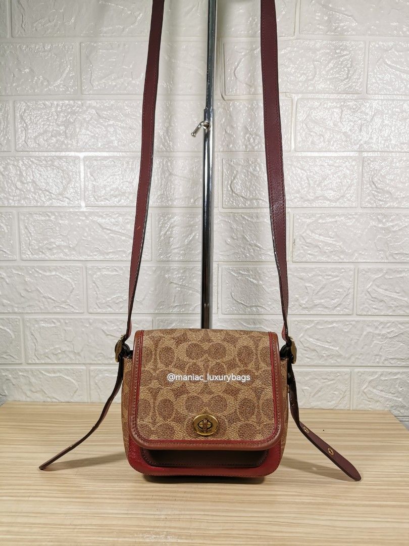 Rambler crossbody 16 in signature canvas cheap