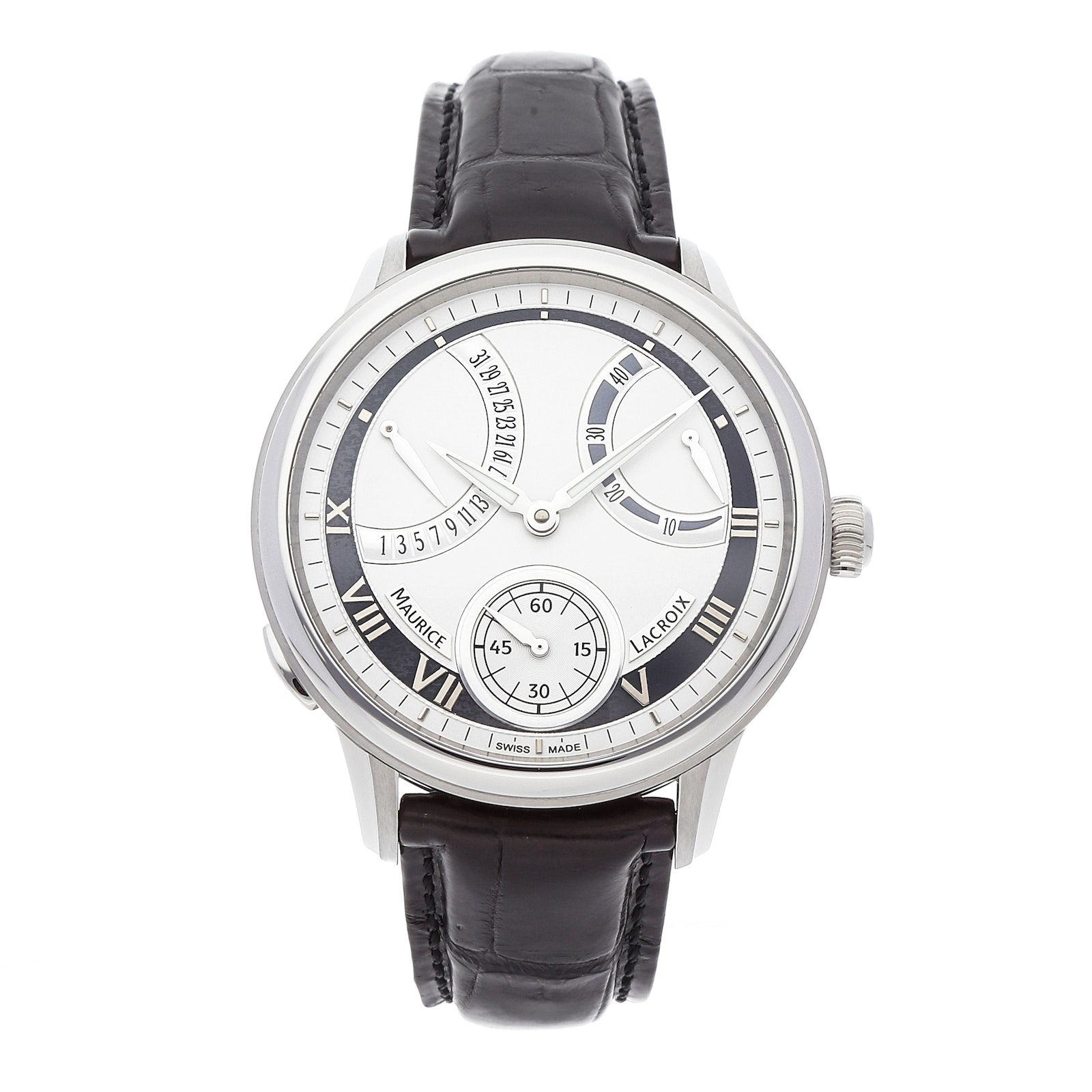 Pre Owned Maurice LaCroix Masterpiece Calendar Rtrograde MP7