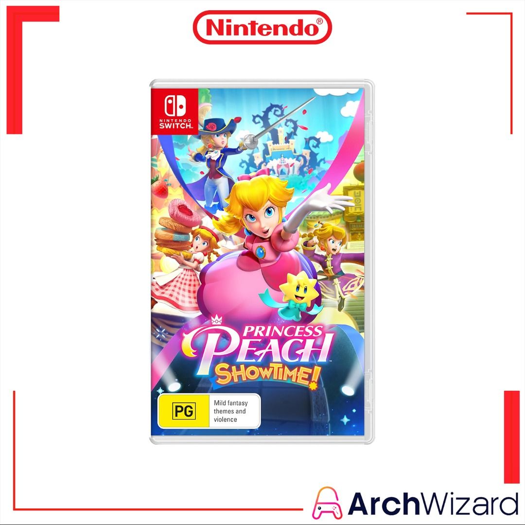 Nintendo switch princess peach 2025