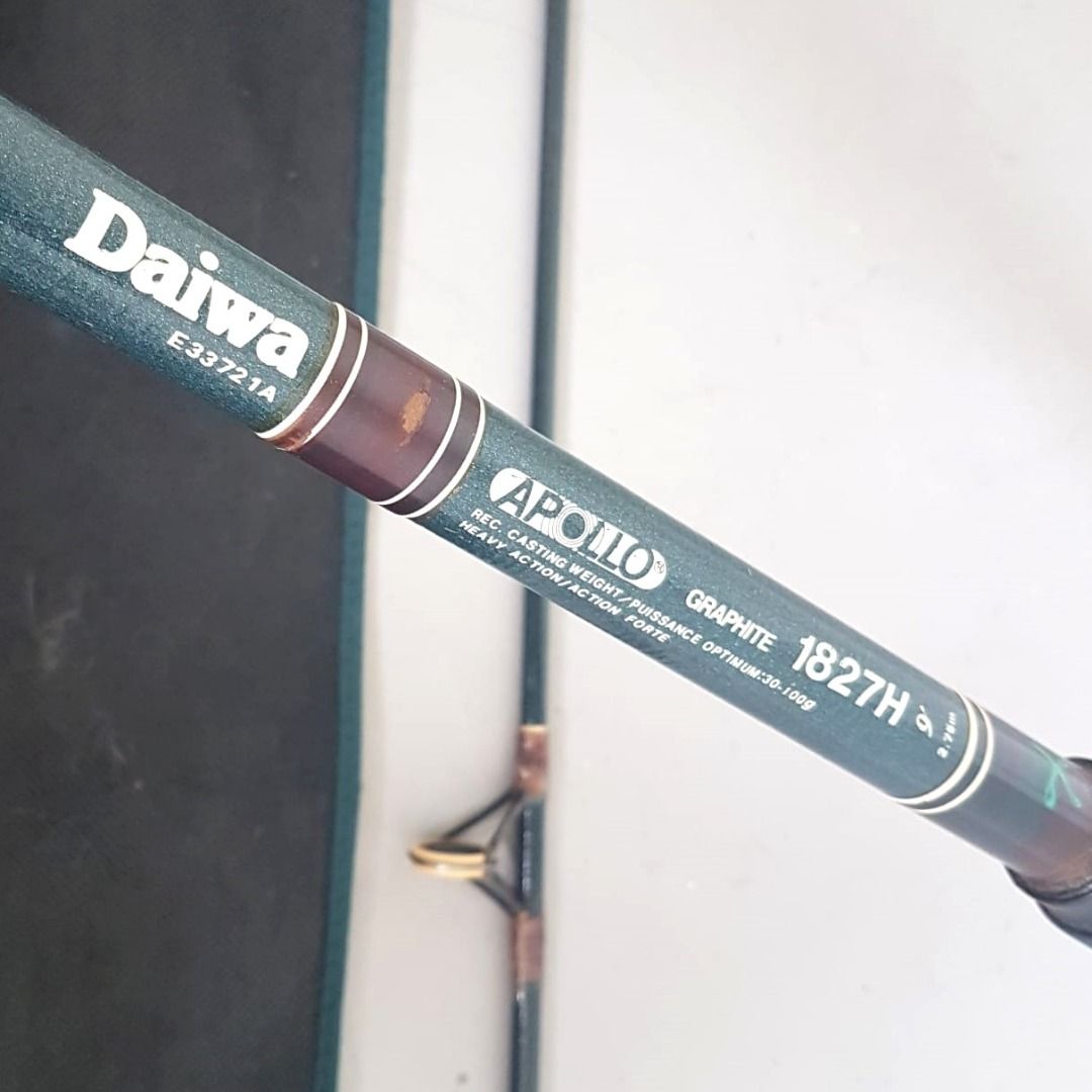 Professional Fishing Gear, DAIWA E33721A, APOLLO Graphite 1827H