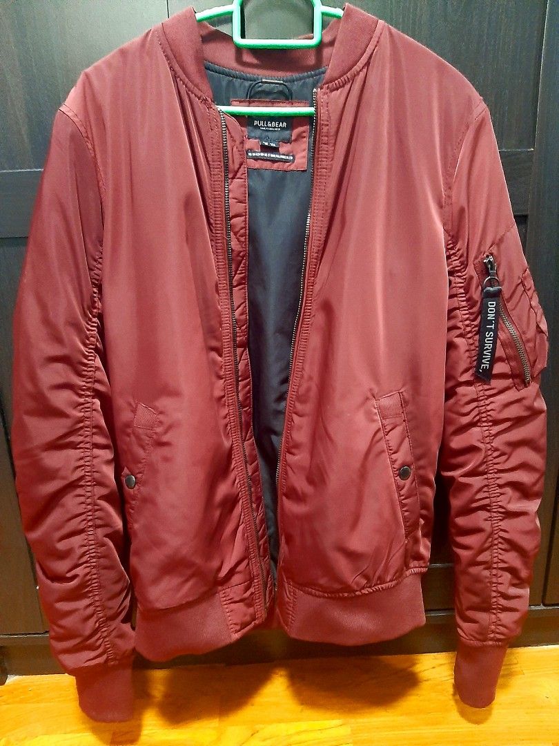 Pull and bear orange jacket outlet
