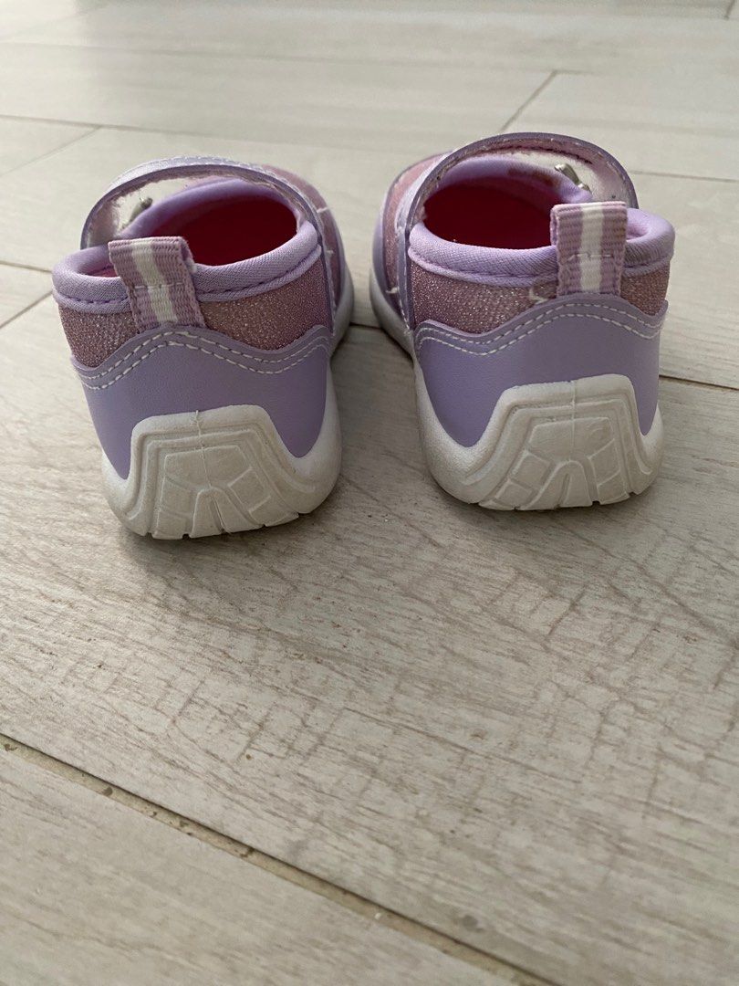 Purple Disney Minnie Velcro Shoes Babies Kids Babies Kids
