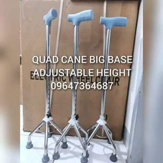 Quad cane big base