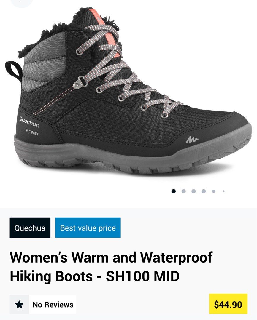 Quechua women's boots outlet