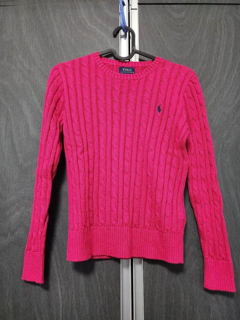 Ralph lauren sweater pink shop