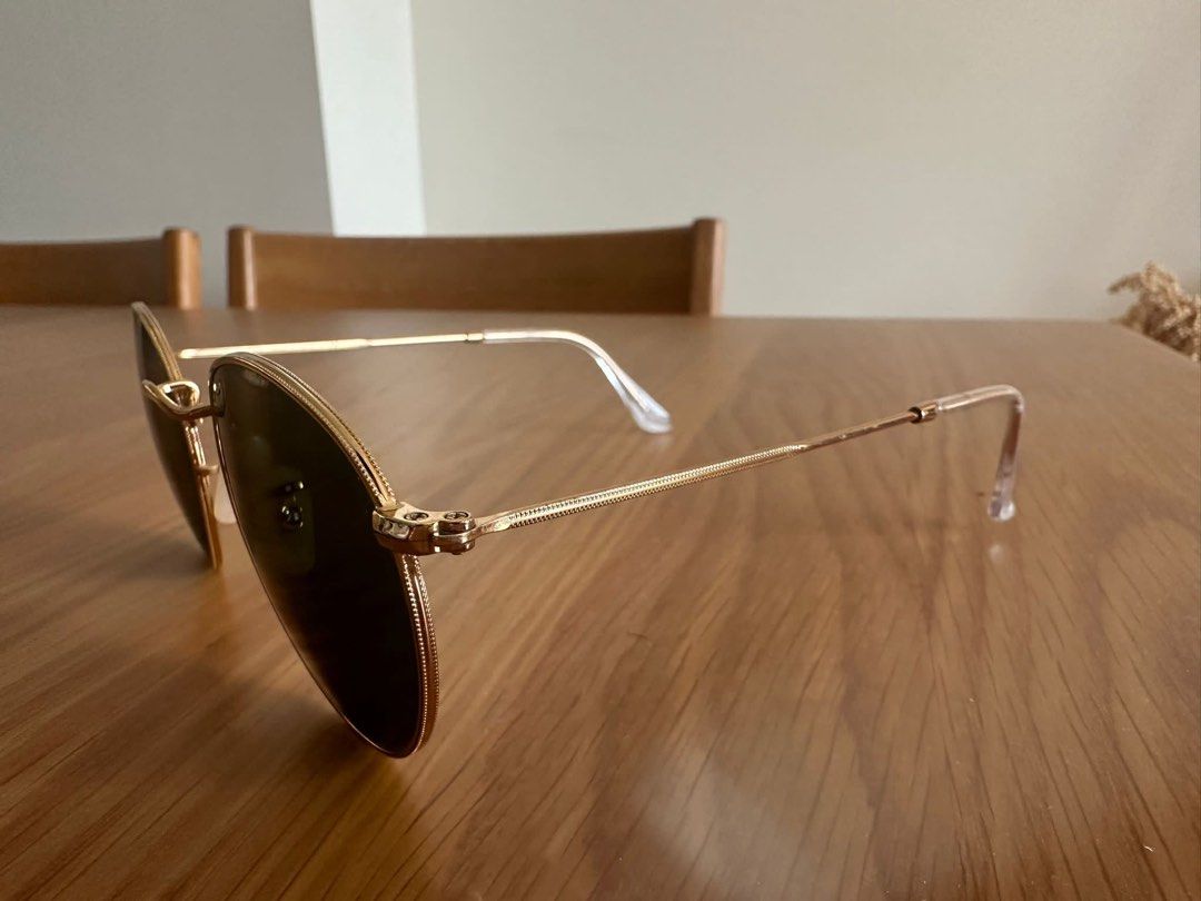 Ray ban rb3447n new arrivals round metal