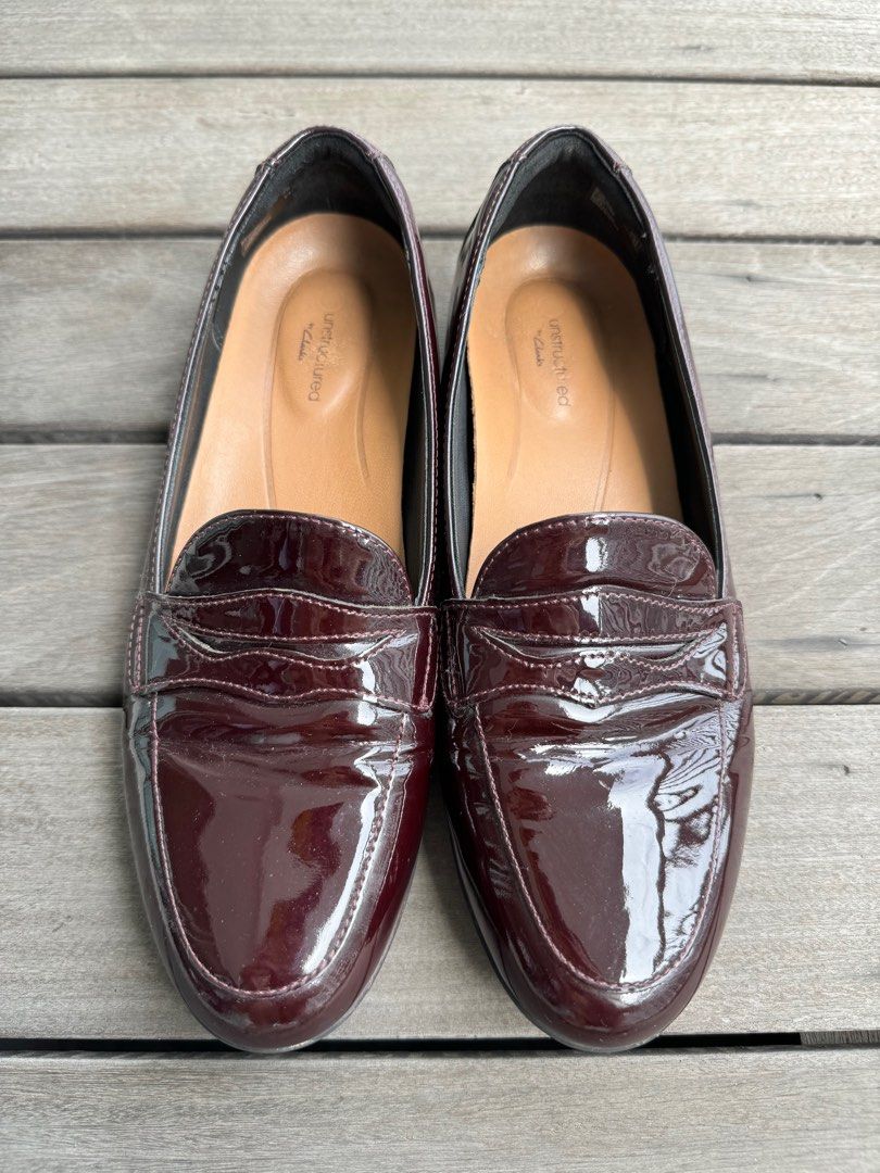 Real leather women loafers Women s Fashion Footwear Loafers on