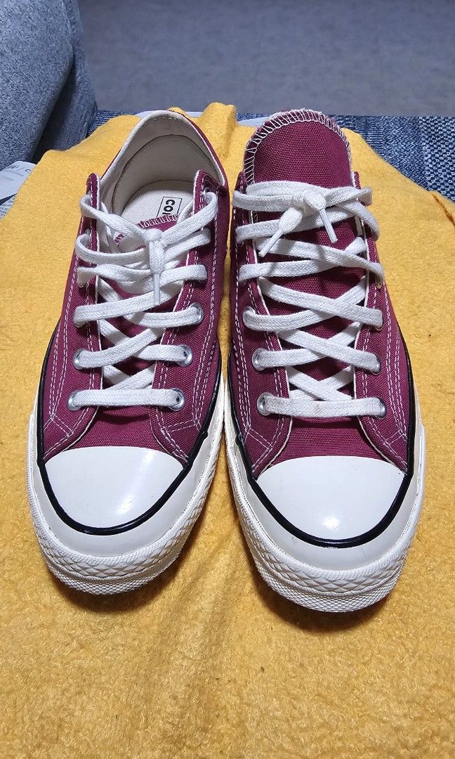red maroon converse chuck taylor Men s Fashion Footwear