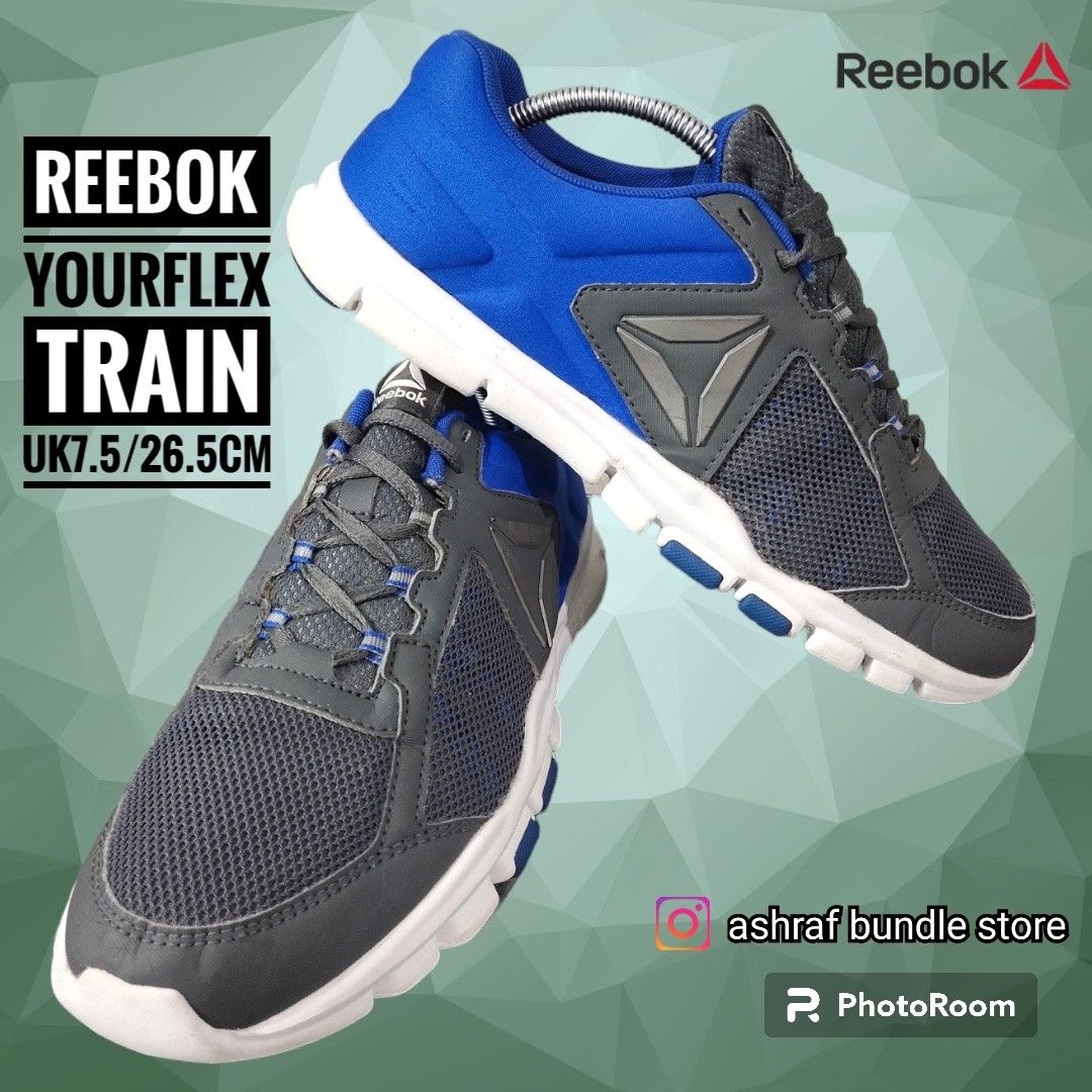 REEBOK YOURFLEX TRAIN 7.5UK BUNDLE Men s Fashion Footwear