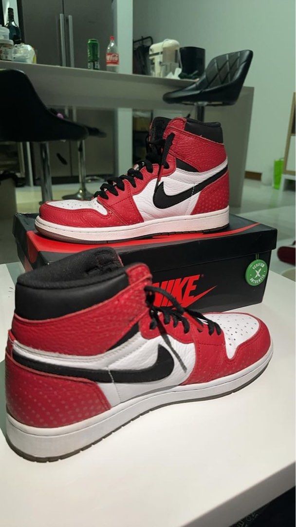 Jordan 1 top spiderman resell