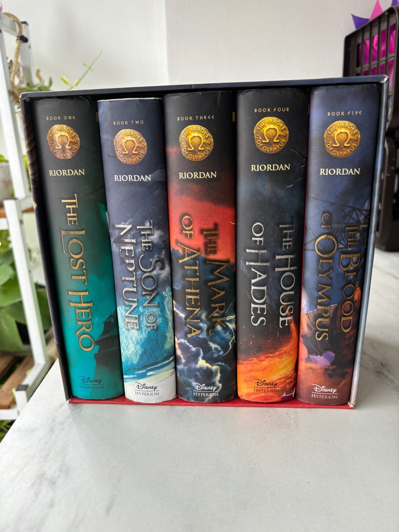Rick Riordon Kids Rick Riordan The Complete Series, Hobbies & Toys, Books & Magazines ...