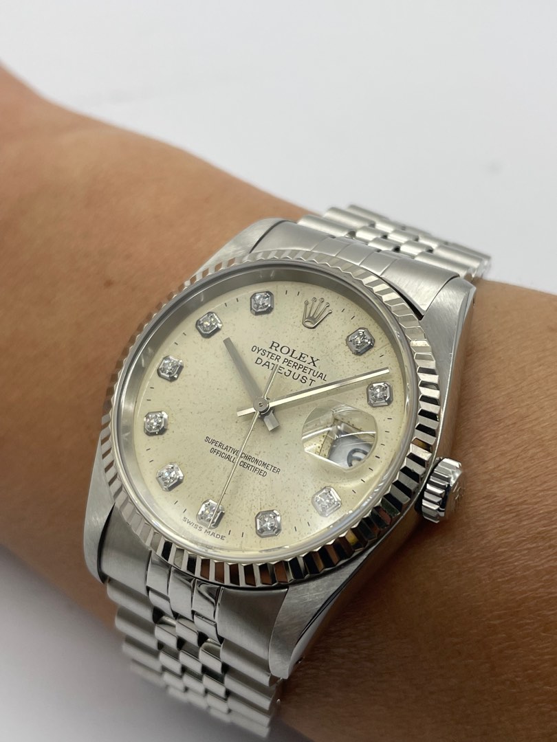 rolex 16234 diamond dial