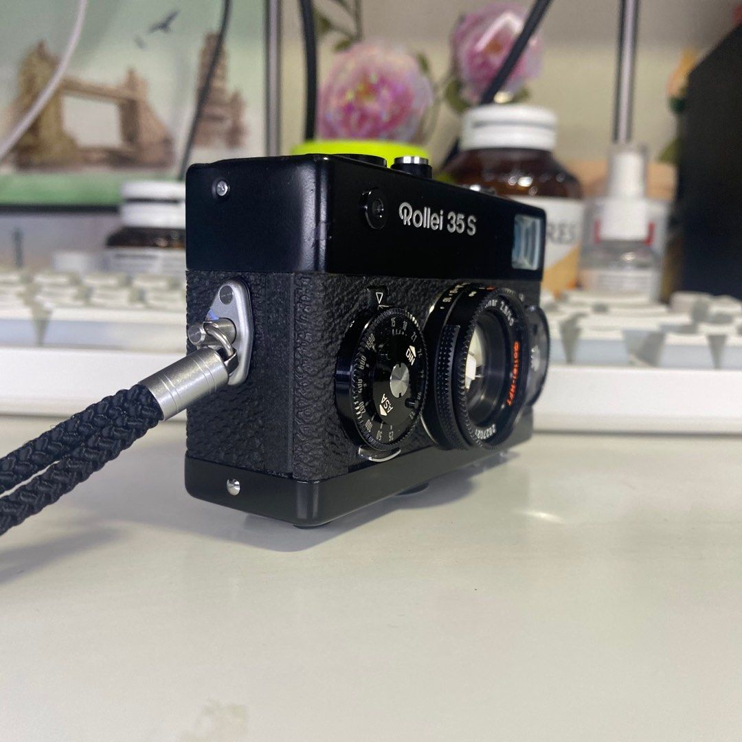 Rollei 35S (black) with Sonnar 2.8/40mm - De Wit Cameras