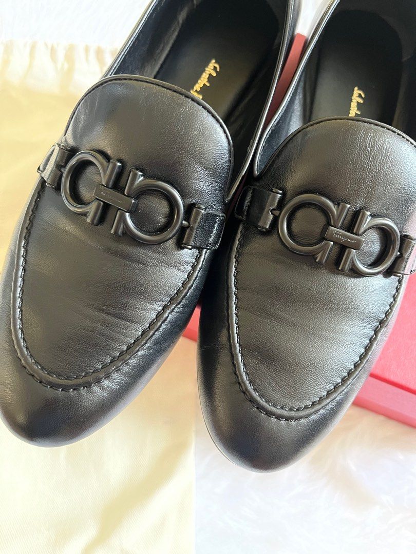 ferragamo trifoglio loafers