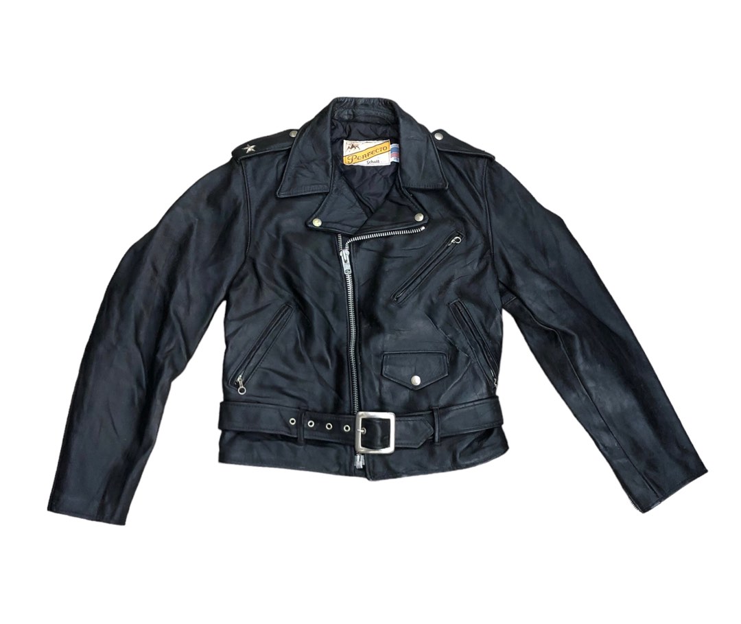 SCHOTT BROS. NYC Perfecto Leather Biker Jacket Punk Clothing Men s Fashion Coats Jackets and Outerwear on Carousell