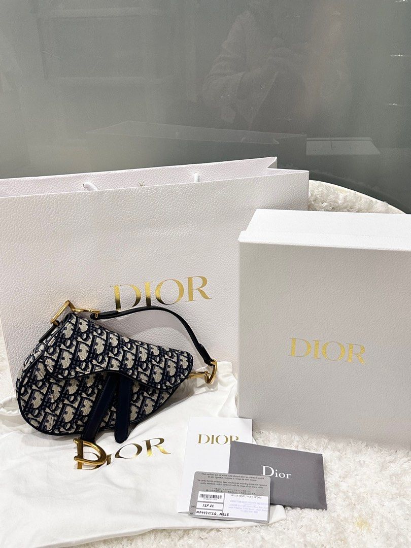Dior saddle shop second hand