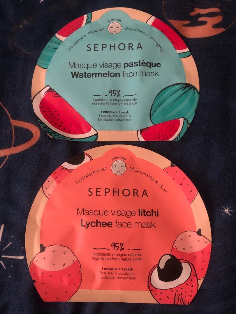 Sephora Face Mask 2 for 400, Beauty & Personal Care, Face, Face Care